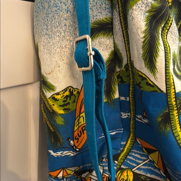 Tropical Bagpacks Beach Bag Palm trees and Ocean - Picture 5 of 7